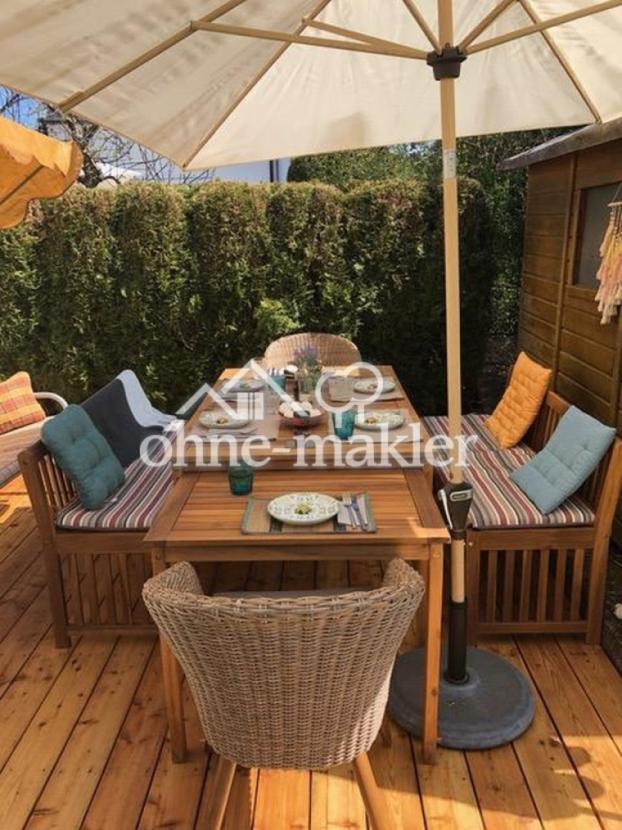 Terrasse2  sicht/windgeschützt