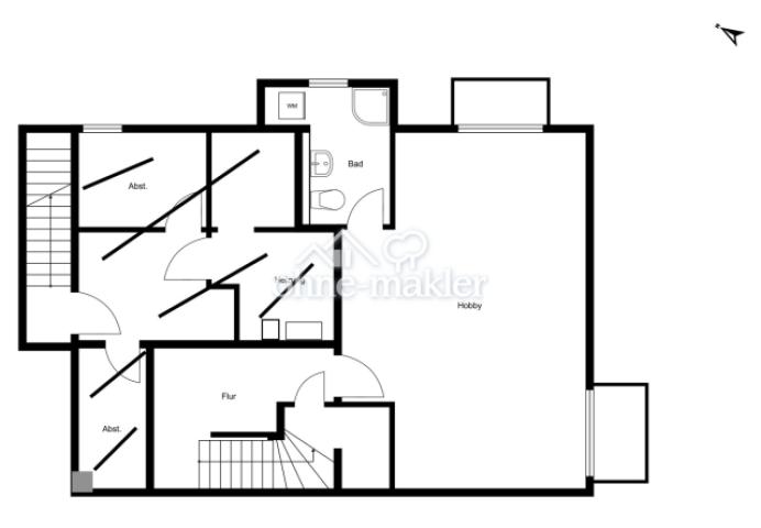 Grundriss Souterrain