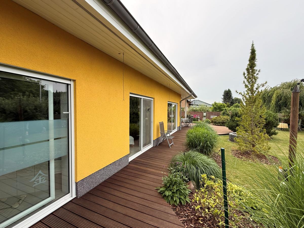 Umlaufende Terrasse