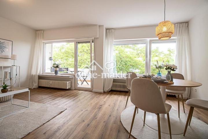 dank großer Fensterfronten