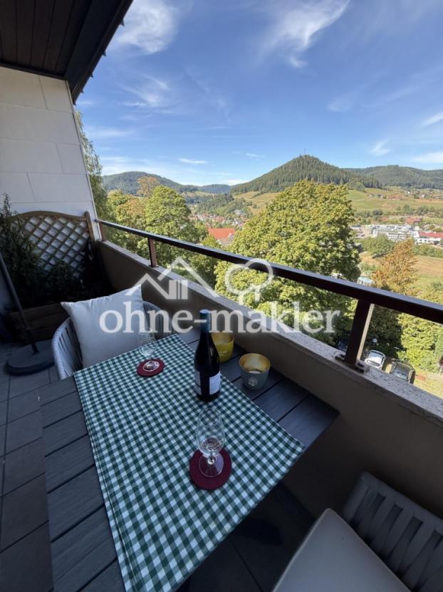 Balkon mit Traumaussicht