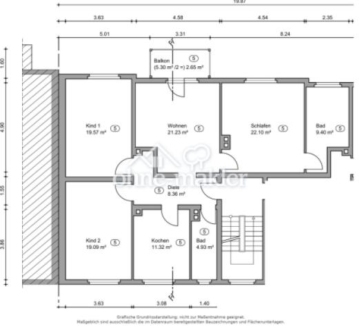 Grundriss 2. OG Links