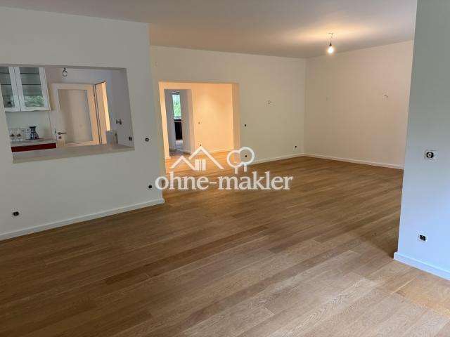 Blick vom Wohnzimmer