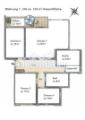 Grundriss Wohnung 1. OG