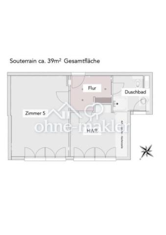 Grundriss Souterrain