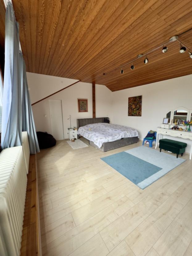 Blick ins Schlafzimmer