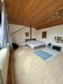 Blick ins Schlafzimmer