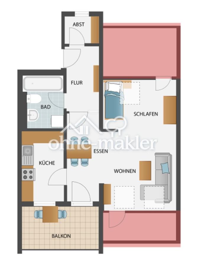 Grundriss Wohnung