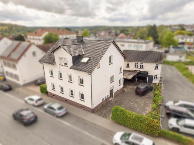 Luftbild Straßenansicht