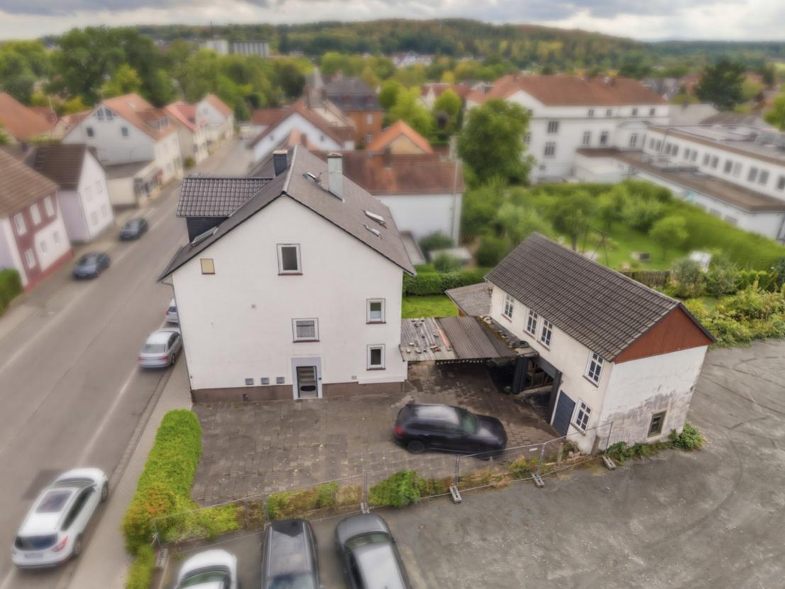 Luftbild Eingangsseite