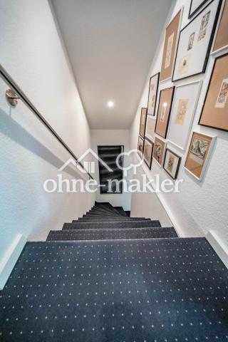 Treppe vom Dachgeschoss
