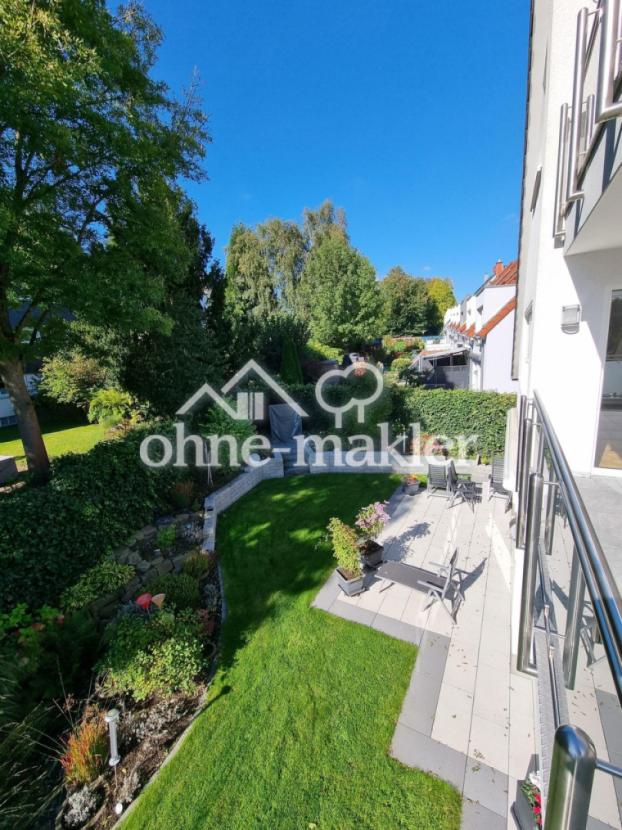 Aussicht vom Balkon