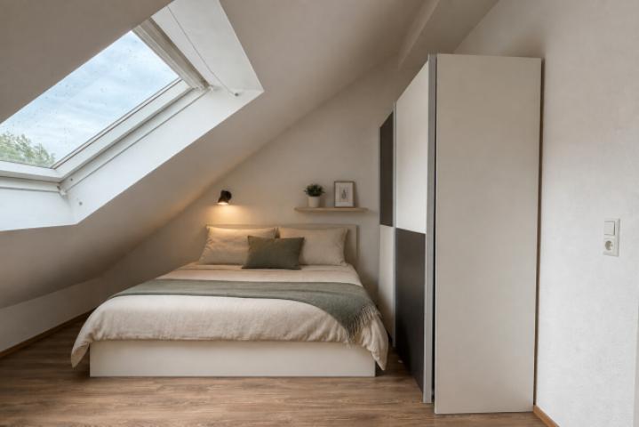 Schlafzimmer visualisiert