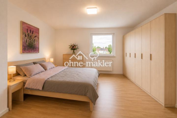 OG Schlafzimmer möbliert 