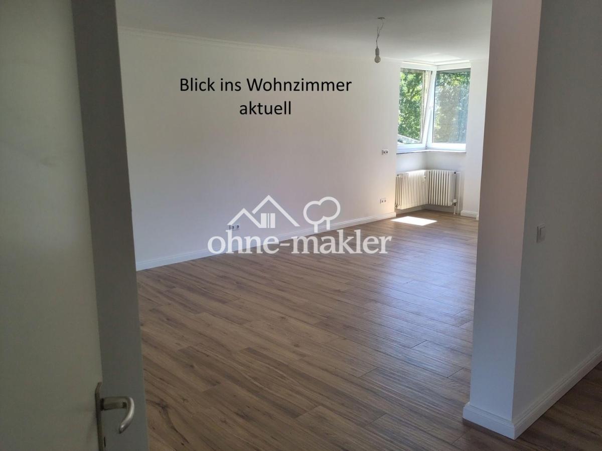 Blick ins Wohnzimmer seitlich