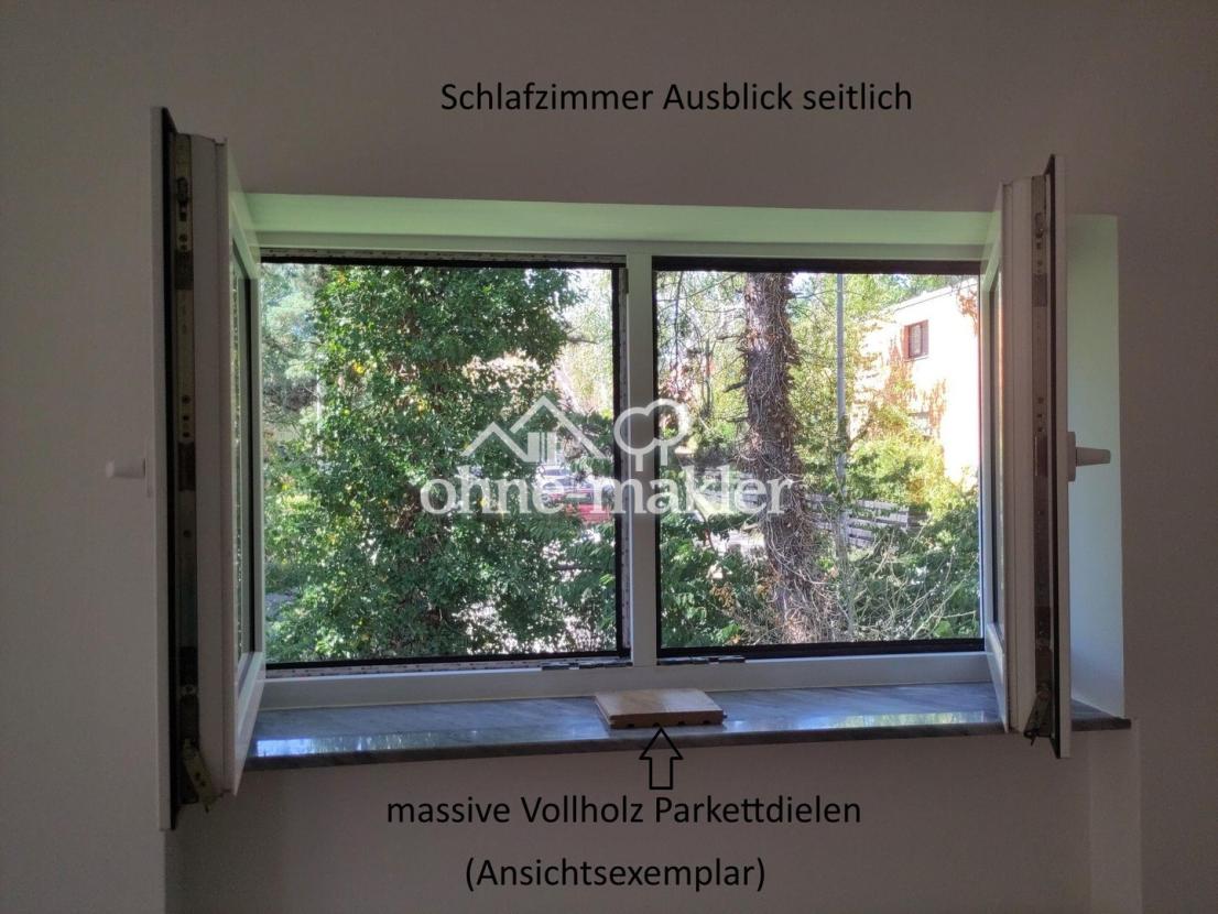 Seitlicher Blick Schlafzimmer