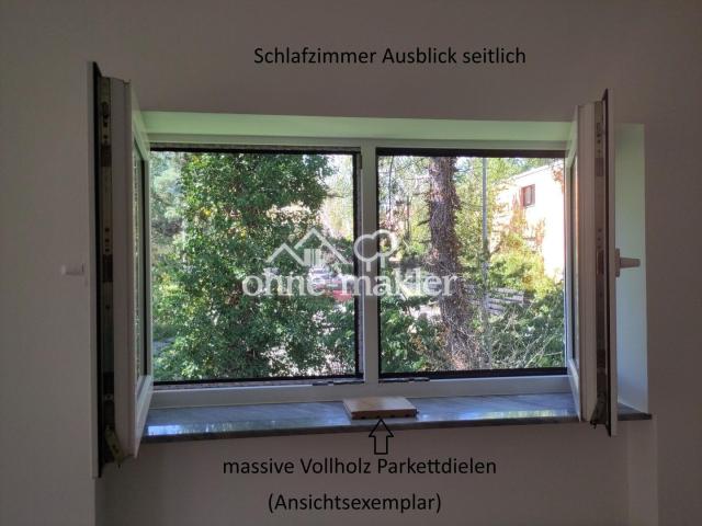 Seitlicher Blick Schlafzimmer