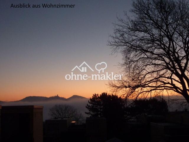 Ausblick Wohnen frühmorgens