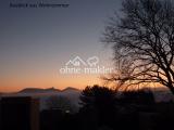 Ausblick Wohnen frühmorgens