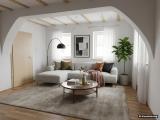 Wohnzimmer (KI-Visualisierung)