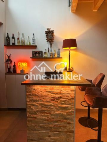 Bar im Wohnzimmer