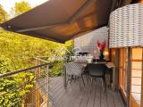 Balkon mit Essecke