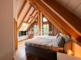 Schlafzimmer mit Blick Garten