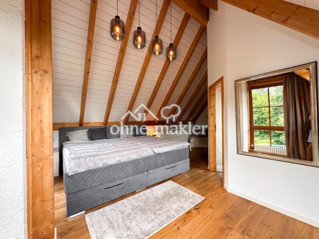 Schlafzimmer mit Bad en Suite