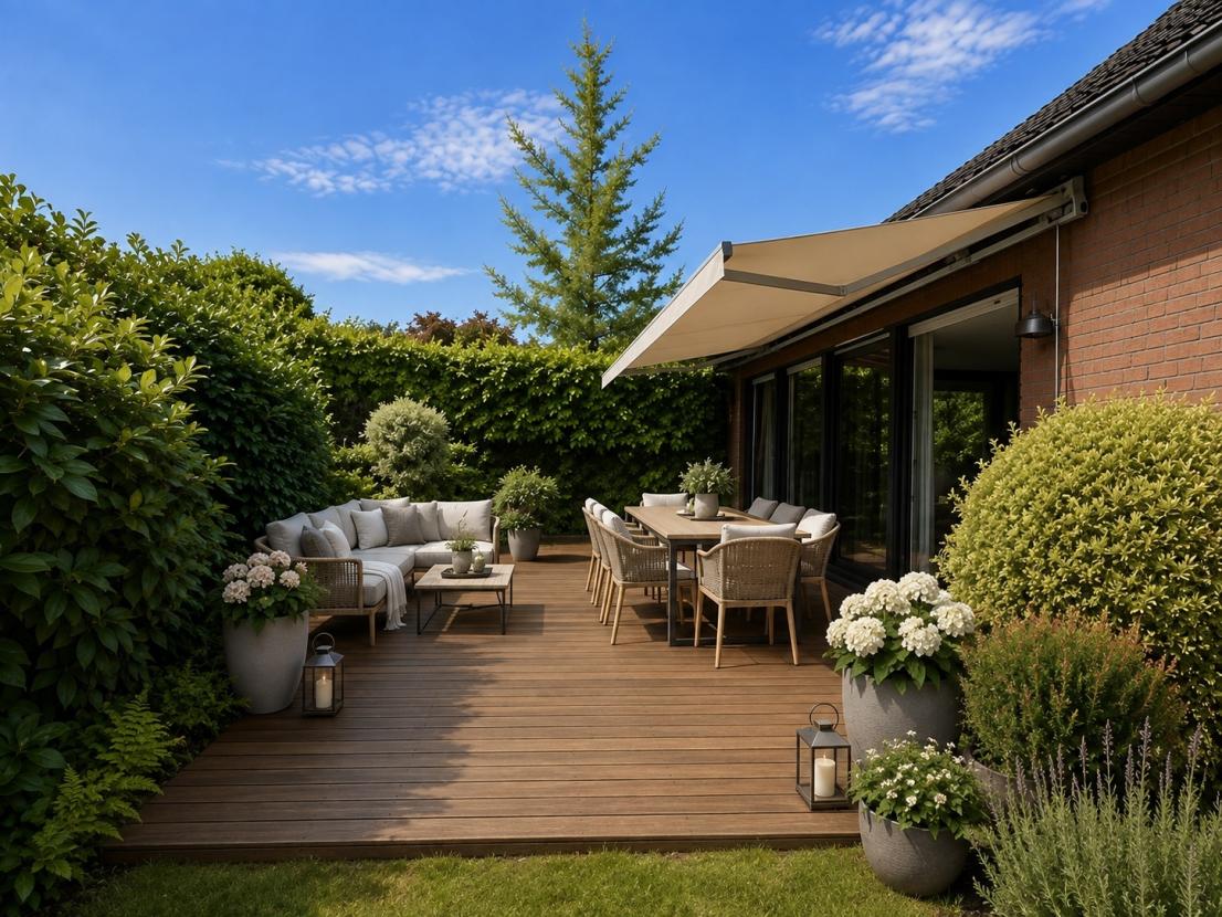 Terrasse (gestaged)