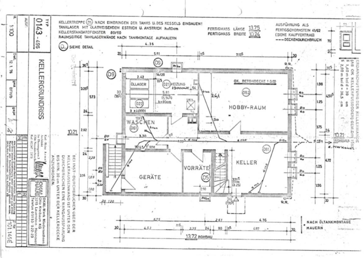 Grundriss UG