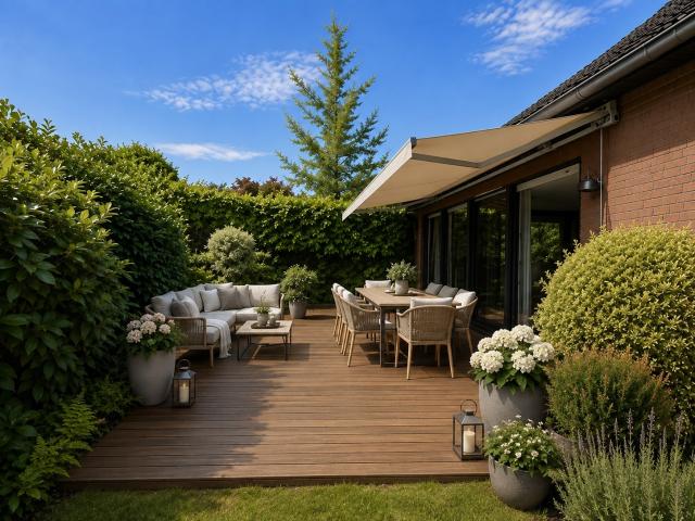 Terrasse (gestaged)