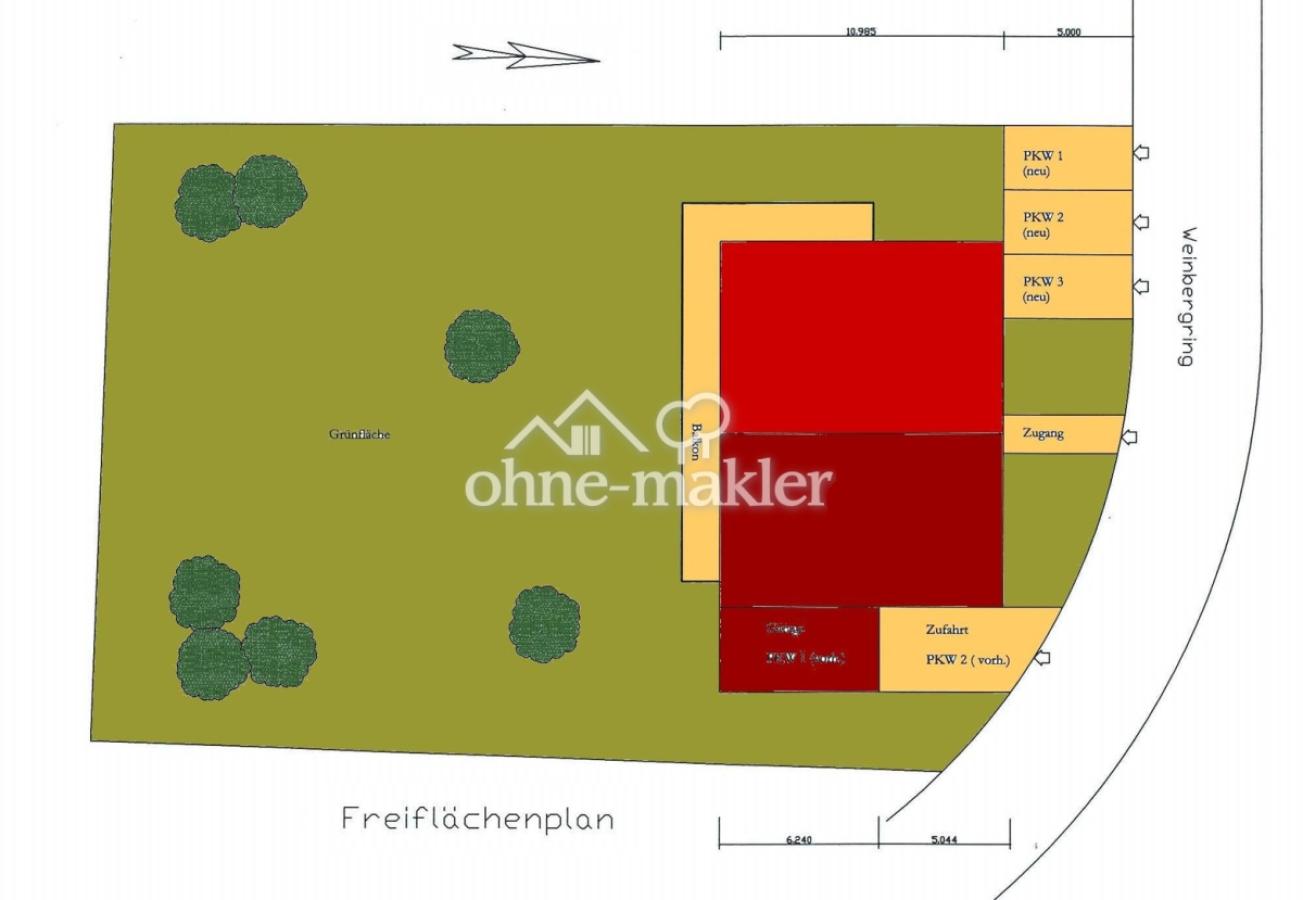 Freiflächenplan