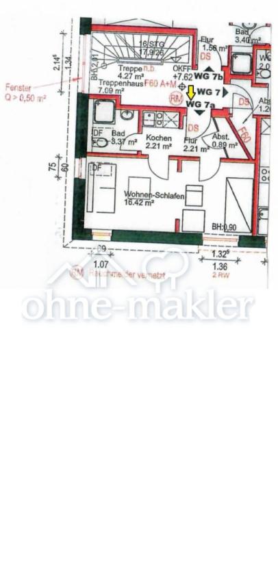 Grundriss Wohnung 7a