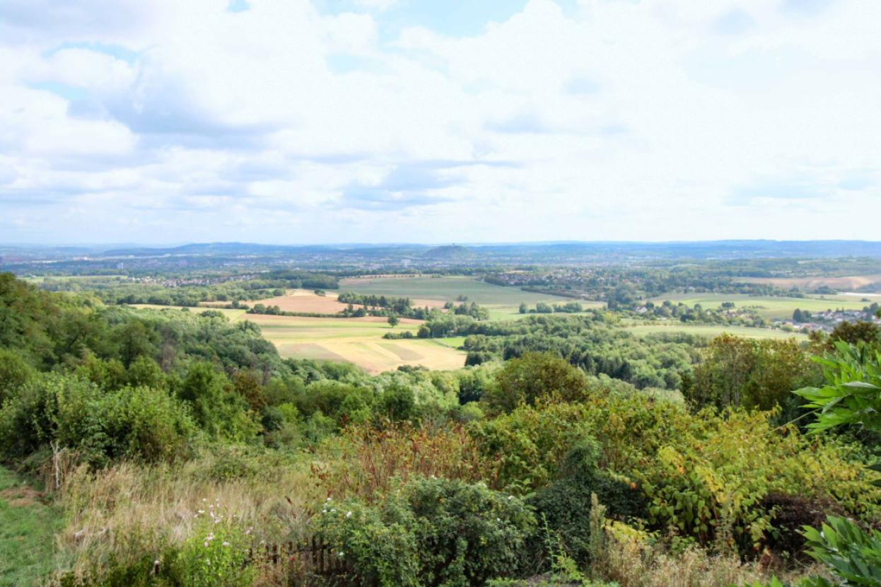 Aussicht vom Balkon