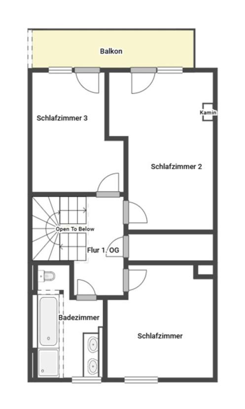 Grundriss Skizze OG