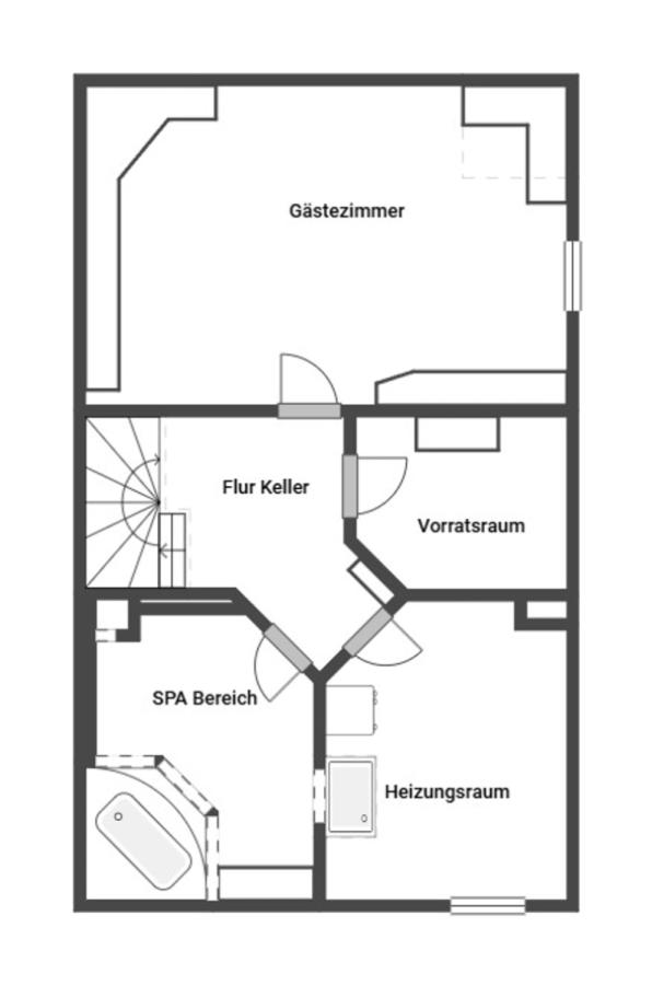 Grundriss Skizze UG