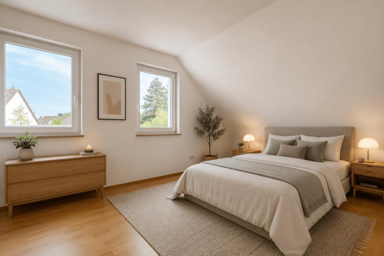 Schlafzimmer (Visualisierung)