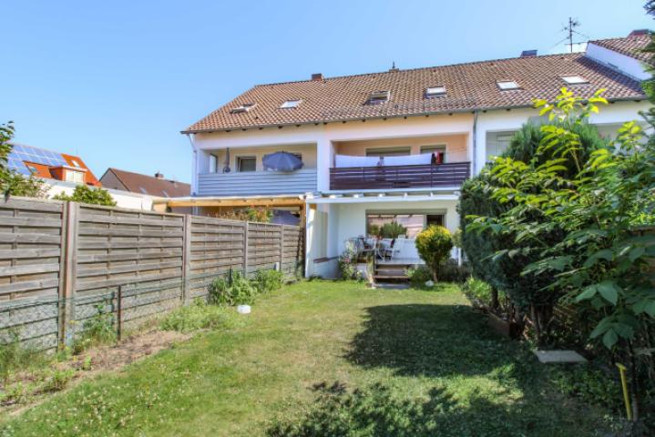 Blick von der Garage