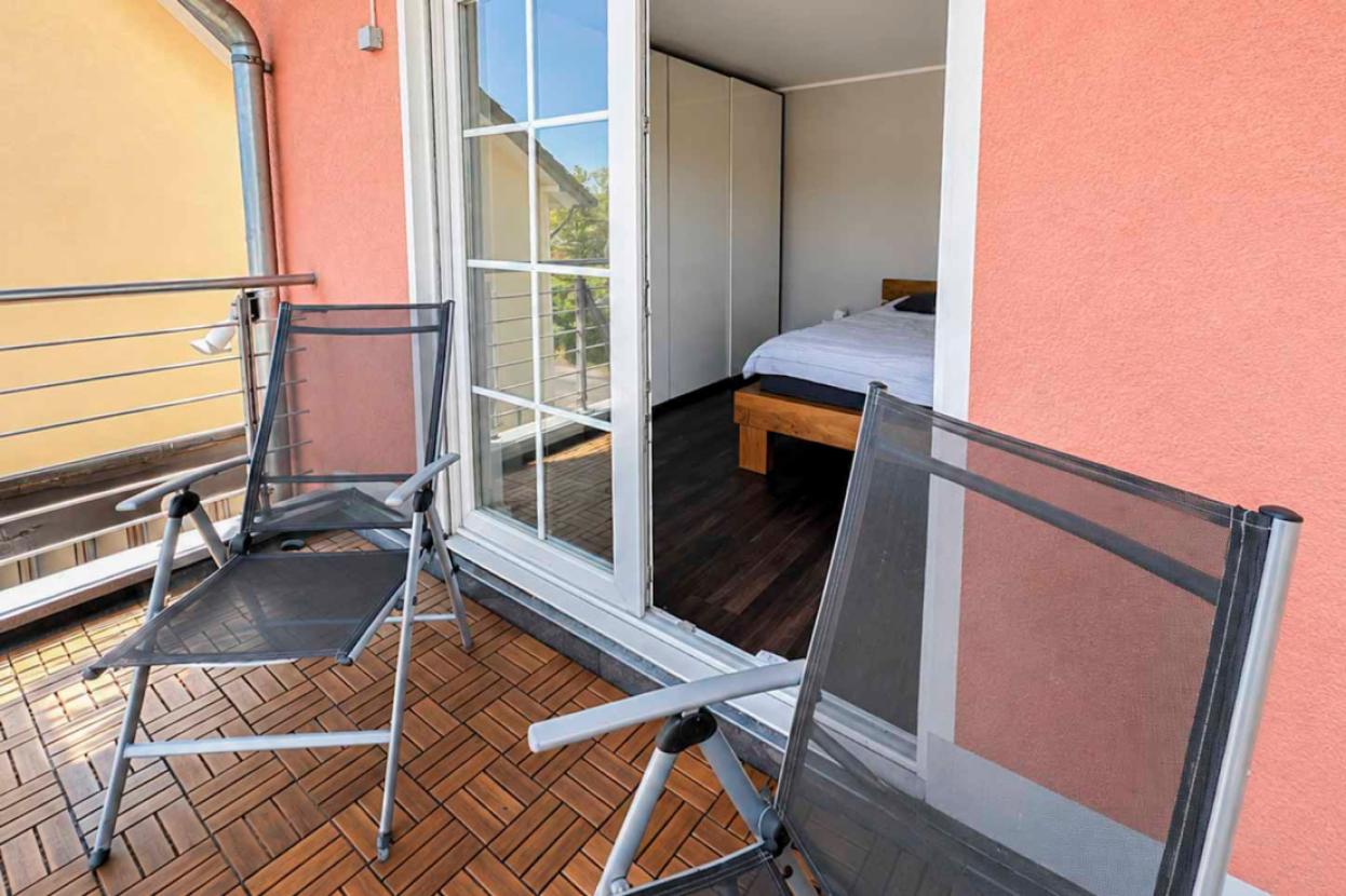 Schlafzimmer Balkon