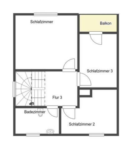 Grundriss Skizze 1.OG