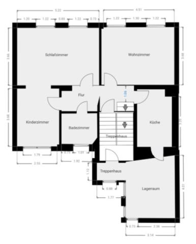 Grundriss Skizze OG