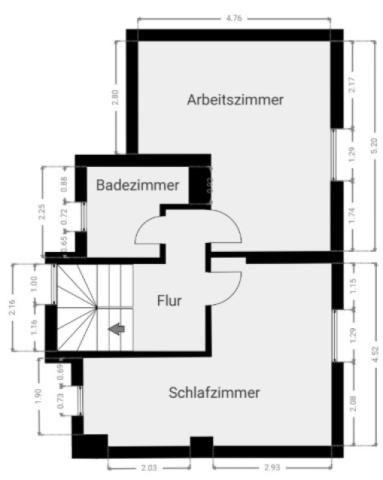 Grundriss Skizze DG
