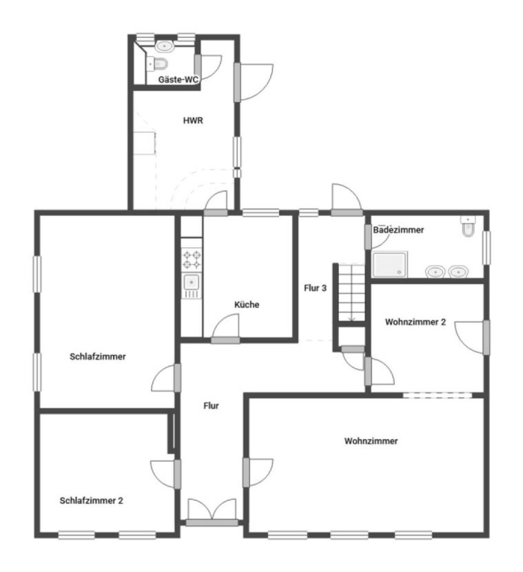 Grundriss Skizze EG