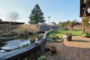 Garten mit Teich