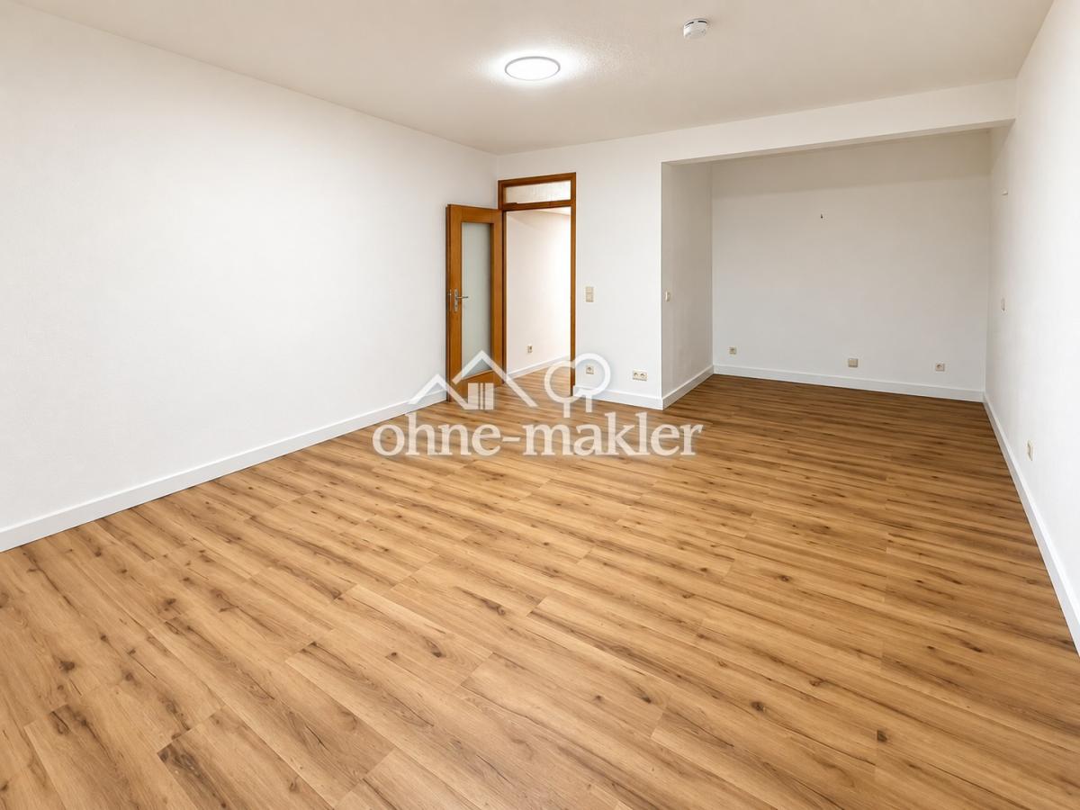Wohnzimmer mit Schlafniesche