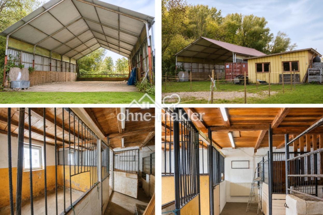Reithalle und Reitstall
