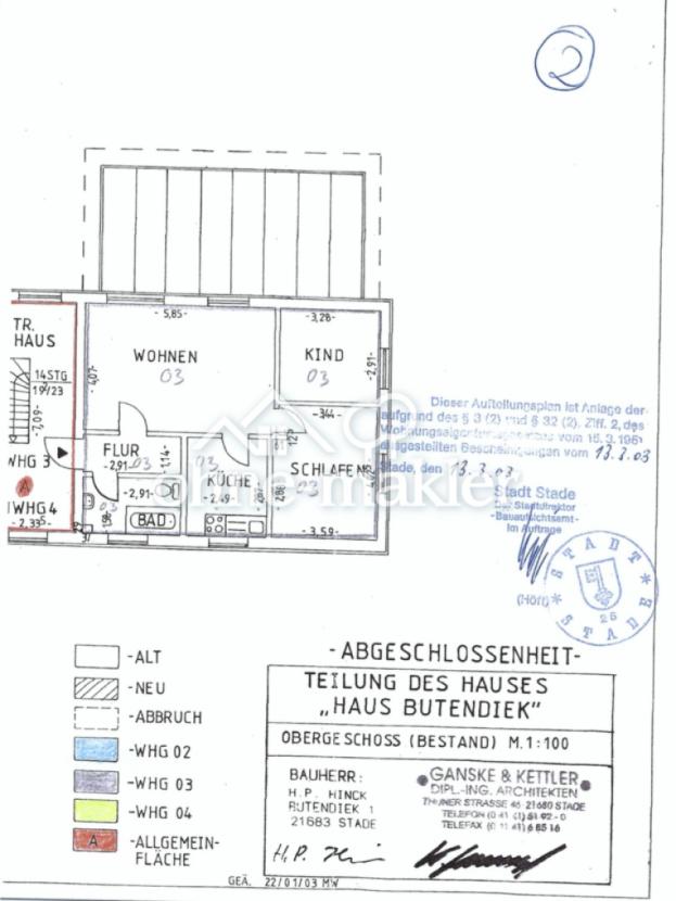 Obergeschoss (2003-2024)