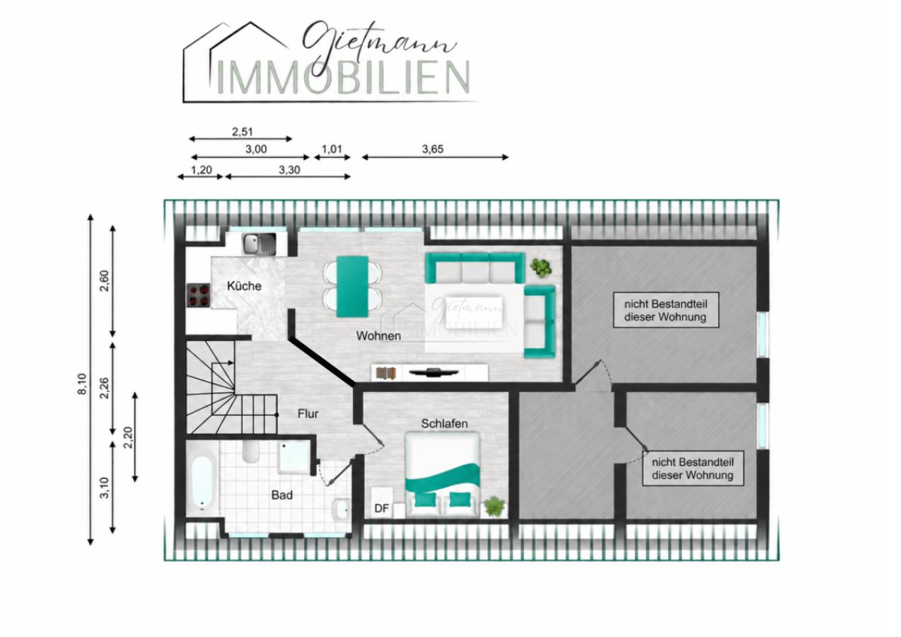 Grundriss Obergeschoss
