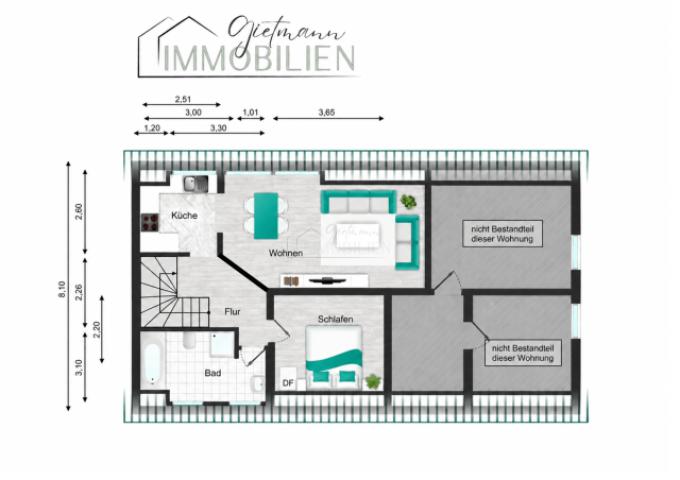 Grundriss Obergeschoss