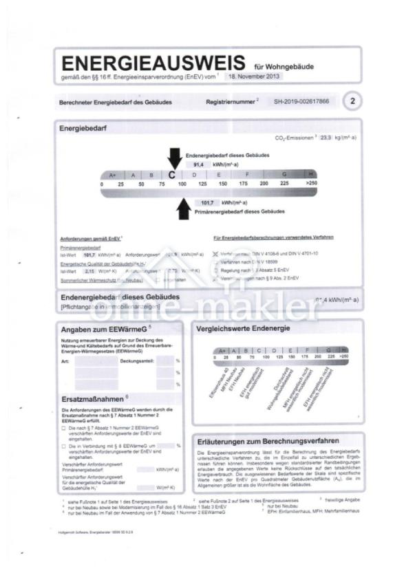 Energieausweis S.2